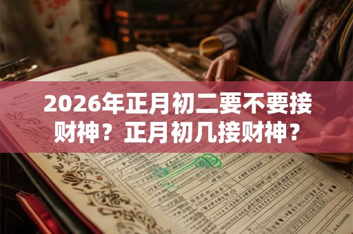 2026年正月初二要不要接财神?正月初几接财神? 2026年正月初二要不要接财神?正月初几接财神?