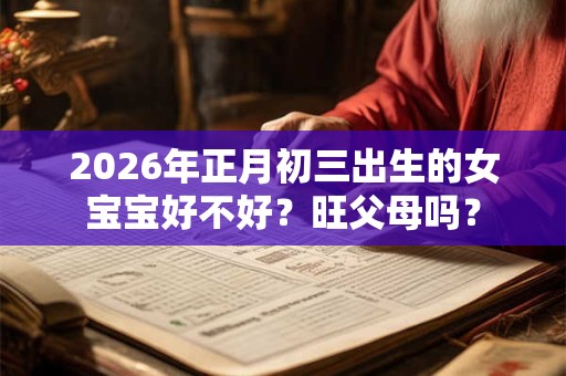 2026年正月初三出生的女宝宝好不好?旺父母吗? 2026年正月初三出生的女宝宝好不好?旺父母吗?