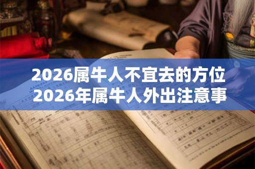 2026属牛人不宜去的方位 2026年属牛人外出注意事项有哪些