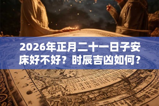 2026年正月二十一日子安床好不好？时辰吉凶如何？