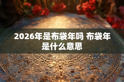 2026年是布袋年吗 布袋年是什么意思