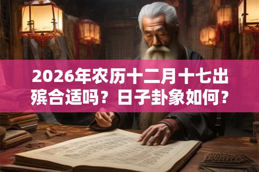 2026年农历十二月十七出殡合适吗？日子卦象如何？