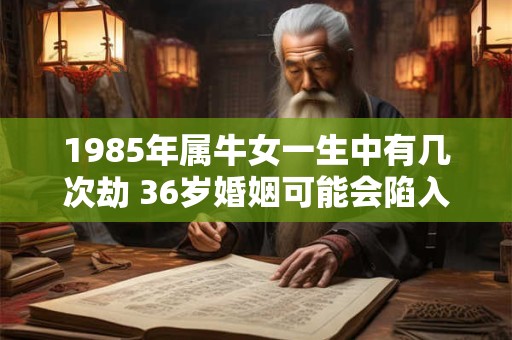 1985年属牛女一生中有几次劫 36岁婚姻可能会陷入两难的境地
