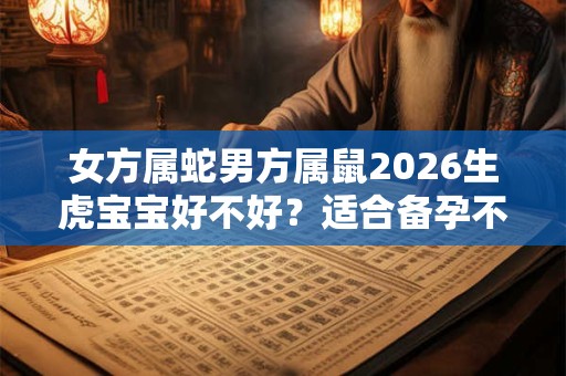 女方属蛇男方属鼠2026生虎宝宝好不好？适合备孕不