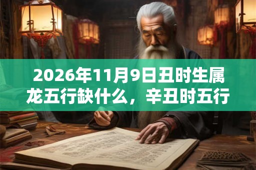 2026年11月9日丑时生属龙五行缺什么，辛丑时五行缺什么