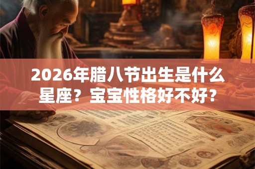 2026年腊八节出生是什么星座？宝宝性格好不好？