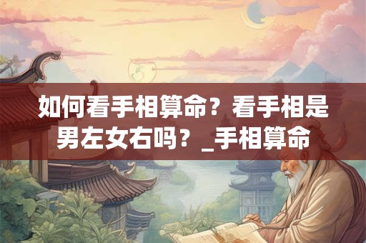 如何看手相算命？看手相是男左女右吗？_手相算命