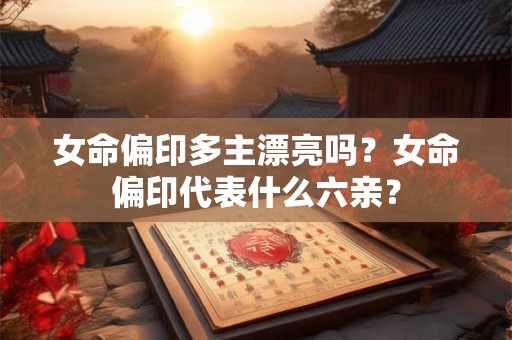 女命偏印多主漂亮吗？女命偏印代表什么六亲？