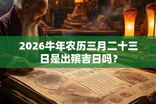 2026牛年农历三月二十三日是出殡吉日吗? 2026牛年农历三月二十三日是出殡吉日吗?