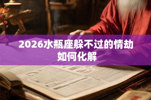 2026水瓶座躲不过的情劫 如何化解