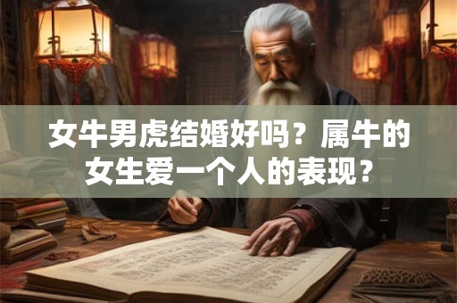 女牛男虎结婚好吗?属牛的女生爱一个人的表现? 女牛男虎结婚好吗?属牛的女生爱一个人的表现?