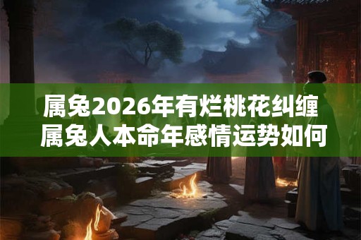 属兔2026年有烂桃花纠缠 属兔人本命年感情运势如何