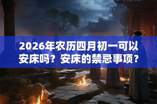 2026年农历四月初一可以安床吗?安床的禁忌事项? 2026年农历四月初一可以安床吗?安床的禁忌事项?