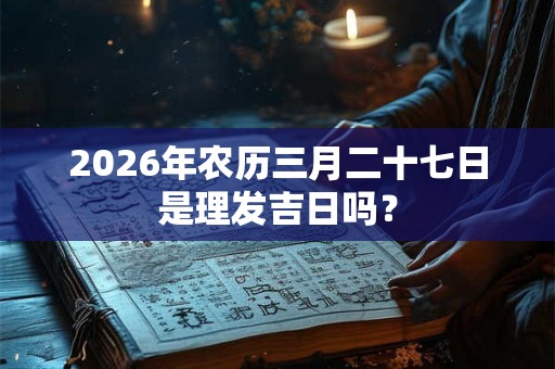 2026年农历三月二十七日是理发吉日吗? 2026年农历三月二十七日是理发吉日吗?