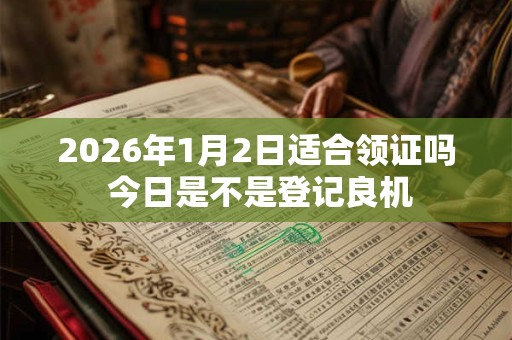 2026年1月2日适合领证吗 今日是不是登记良机