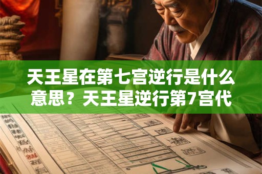天王星在第七宫逆行是什么意思？天王星逆行第7宫代表什么？