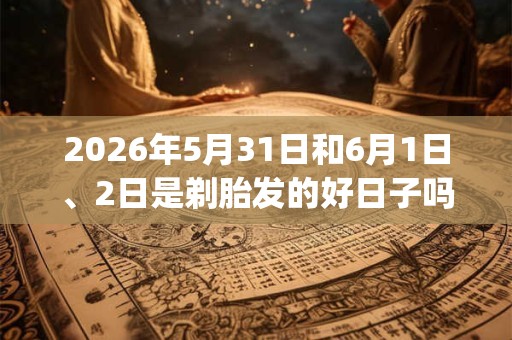 2026年5月31日和6月1日、2日是剃胎发的好日子吗_剃胎发可以吗 2026年5月31日和6月1日、2日是剃胎发的好日子吗_剃胎发可以吗