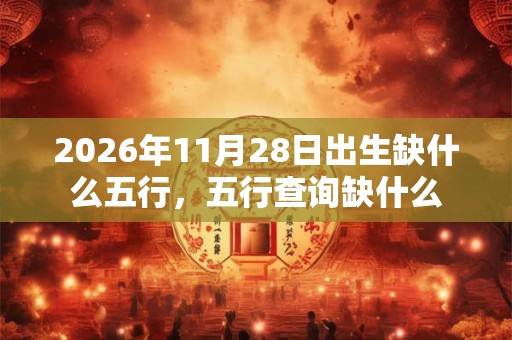 2026年11月28日出生缺什么五行,五行查询缺什么 2026年11月28日出生缺什么五行,五行查询缺什么