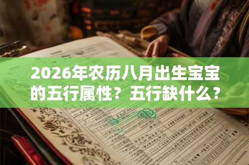 2026年农历八月出生宝宝的五行属性?五行缺什么? 2026年农历八月出生宝宝的五行属性?五行缺什么?