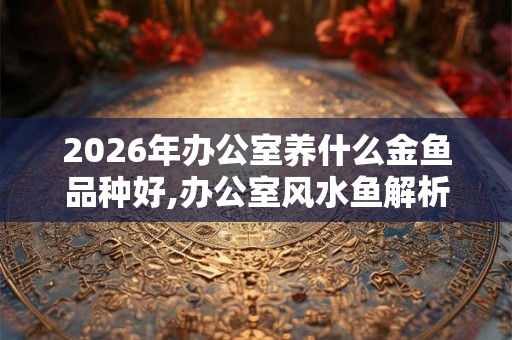 2026年办公室养什么金鱼品种好,办公室风水鱼解析！