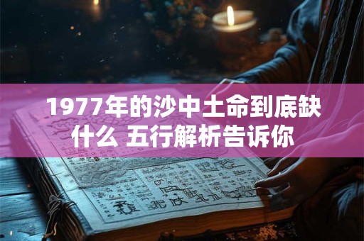 1977年的蛇命中有子嗣吗 数量是多少