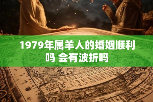 1979年属羊人的婚姻顺利吗 会有波折吗