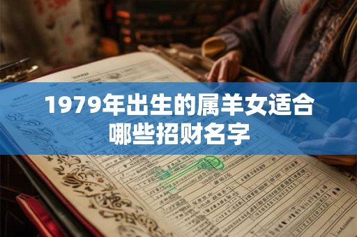 1979年出生的属羊女适合哪些招财名字