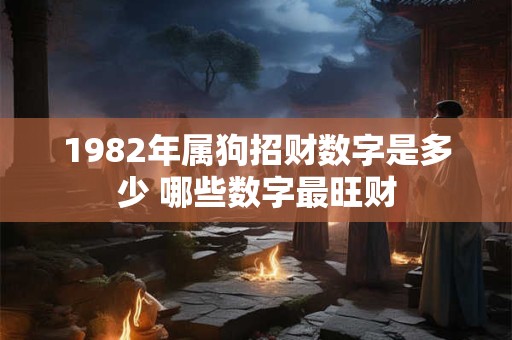 1982年属狗招财数字是多少 哪些数字最旺财