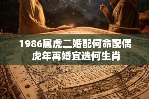 1986属虎二婚配何命配偶 虎年再婚宜选何生肖