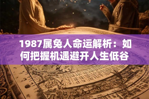 1987属兔人命运解析：如何把握机遇避开人生低谷