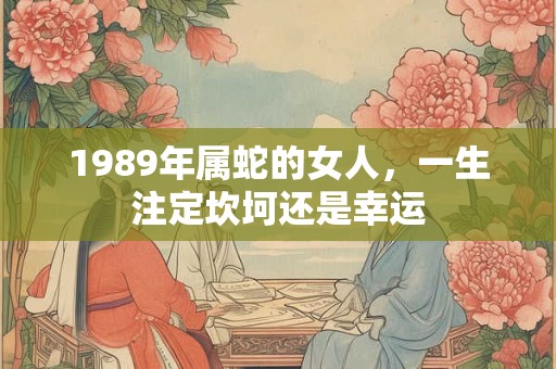 1989年属蛇的女人，一生注定坎坷还是幸运
