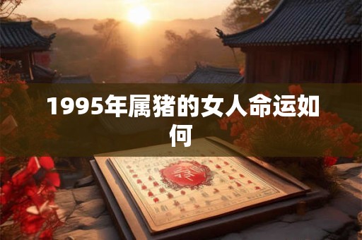 1995年属猪的女人命运如何