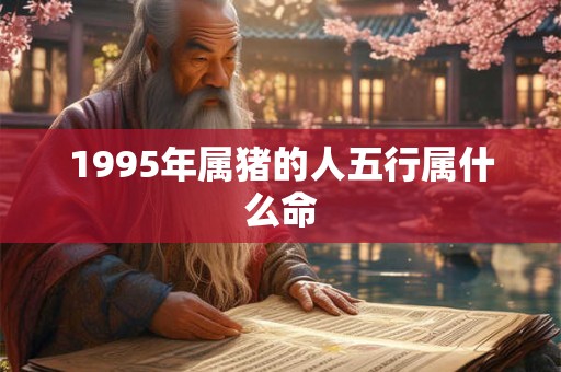 1995年属猪的人五行属什么命