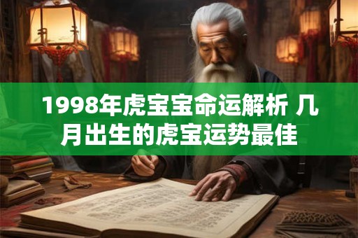 1998年虎宝宝命运解析 几月出生的虎宝运势最佳