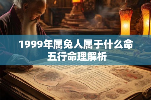 1999年属兔人属于什么命 五行命理解析