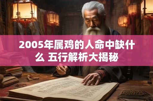 2005年属鸡的人命中缺什么 五行解析大揭秘