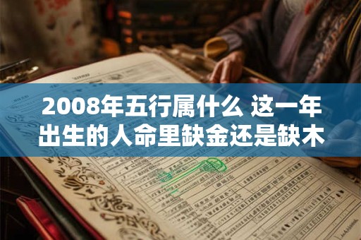 2008年五行属什么 这一年出生的人命里缺金还是缺木