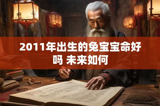 2011年出生的兔宝宝命好吗 未来如何