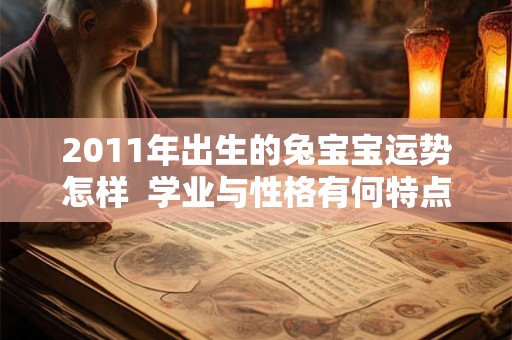 2011年出生的兔宝宝运势怎样  学业与性格有何特点