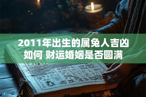 2011年出生的属兔人吉凶如何 财运婚姻是否圆满