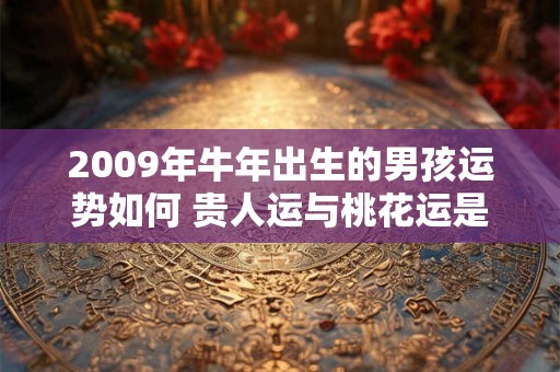 2009年牛年出生的男孩运势如何 贵人运与桃花运是否旺盛