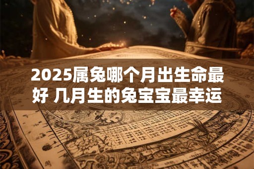 2025属兔哪个月出生命最好 几月生的兔宝宝最幸运