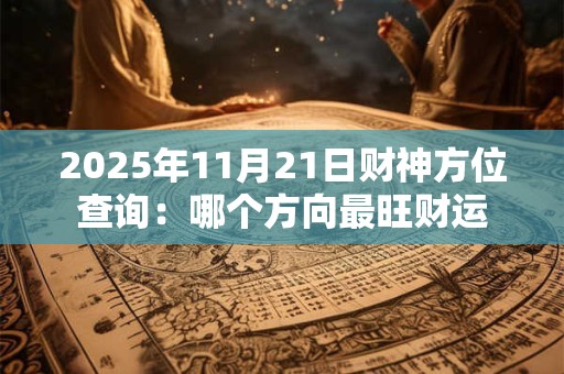 2025年11月21日财神方位查询：哪个方向最旺财运