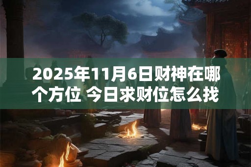 2025年11月6日财神在哪个方位 今日求财位怎么找