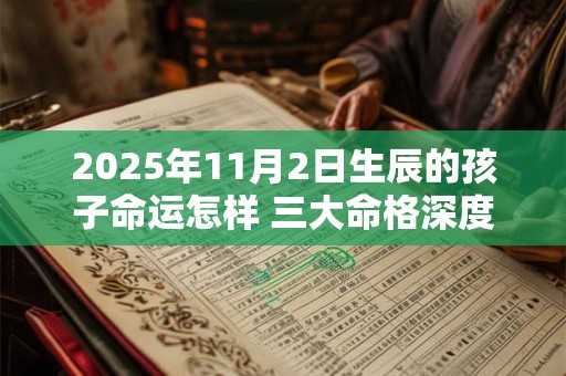 2025年11月2日生辰的孩子命运怎样 三大命格深度解析