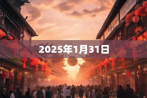 2025年1月31日
