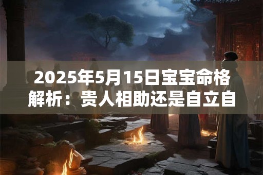 2025年5月15日宝宝命格解析：贵人相助还是自立自强