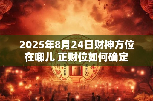 2025年8月24日财神方位在哪儿 正财位如何确定