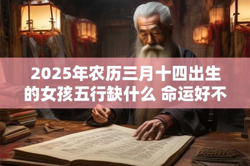 2025年农历三月十四出生的女孩五行缺什么 命运好不好