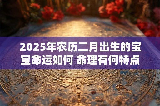 2025年农历二月出生的宝宝命运如何 命理有何特点